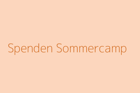 Spenden Sommercamp